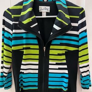 Joseph Ribkoff Multi-Color Lined Jacket